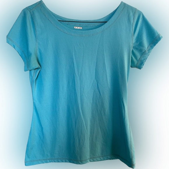 Lululemon Short Sleeve Silverescent Workout Shirt - Picture 1 of 7